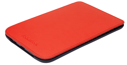 PocketBook Shell cover voor Basic Touch, rood (PBPCC-624-RD)