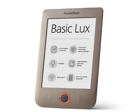 PocketBook Basic Lux – enjoy comfortable and exciting reading at any moment  of life. - PocketBook